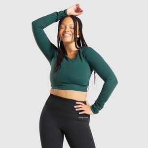 Gymshark Whitney Long Sleeve Crop Top